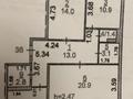 3-комнатная квартира · 87 м² · 9/9 этаж, Микрорайон Аэропорт 2, Аэропорт за 43 млн ₸ в Костанае