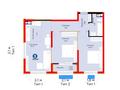 3-комнатная квартира · 63.5 м² · 5/6 этаж, Бауыржана Момышулы 11/14а — Цена со скидкой: 39 221 805т! за ~ 46.1 млн ₸ в Алматы, Алатауский р-н — фото 6
