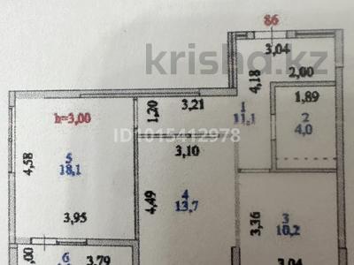 2-бөлмелі пәтер · 60 м² · 13/15 қабат, Ахмет Байтурсынулы 16/3, бағасы: 32 млн ₸ в Астане, Сарайшык р-н