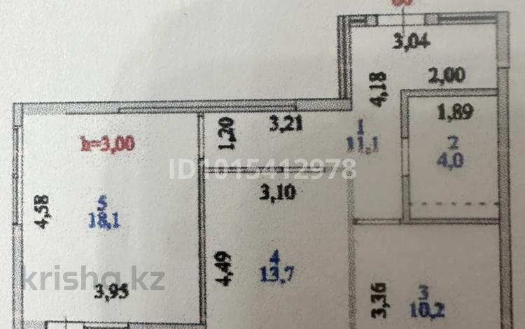 2-бөлмелі пәтер · 60 м² · 13/15 қабат, Ахмет Байтурсынулы 16/3, бағасы: 32 млн ₸ в Астане, Сарайшык р-н — фото 2