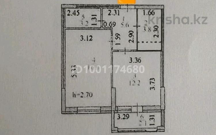 1-комнатная квартира · 43.5 м² · 4/10 этаж, Кордай 100 — Қошқарбаева-Қордай за ~ 26 млн ₸ в Астане, Алматы р-н — фото 67