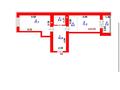 2-комнатная квартира · 52.2 м² · 12/12 этаж, Улица А 52, 8 8 за 36 млн ₸ в Астане, Сарайшык р-н — фото 4
