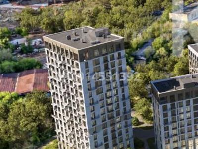 3-бөлмелі пәтер · 77.6 м² · 11/16 қабат, Ауэзова 3г/2 — Гоголя, бағасы: 69.9 млн ₸ в Алматы, Алмалинский р-н