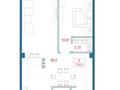2-бөлмелі пәтер · 79 м² · 3/4 қабат, МТФ 3, бағасы: 79 млн ₸ в Алматы — фото 3
