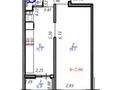 1-бөлмелі пәтер · 39.4 м² · 2/9 қабат, Райымбек 590/20, бағасы: 22.5 млн ₸ в Алматы, Наурызбайский р-н — фото 5