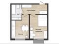 1-комнатная квартира · 37.44 м², Кызылсай 4 за ~ 16.8 млн ₸ в Каскелене — фото 3