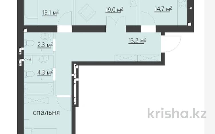 3-бөлмелі пәтер · 91 м² · 3/5 қабат, мкр Михайловка , Крылова 15, бағасы: ~ 42.8 млн ₸ в Караганде, Казыбек би р-н — фото 2