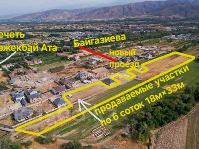 Участок · 6 соток, Байгазиева за 10 млн 〒 в Каскелене