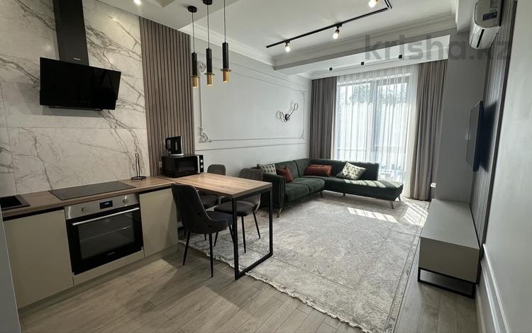 3-бөлмелі пәтер · 75 м² · 4/13 қабат, Досмухамедова 79 — А 98, бағасы: 90 млн ₸ в Алматы, Алмалинский р-н — фото 2