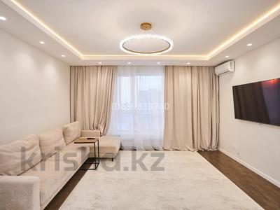 3-комнатная квартира · 105.6 м² · 18/21 этаж, Керей жанибек хандар 2/1 — Туран-керей жанибек хандар за 115 млн 〒 в Астане, Есильский р-н