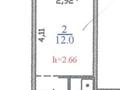 1-комнатная квартира · 18.9 м² · 2/5 этаж, улица Утеген батыра 73 за 15 млн ₸ в Алматы, Ауэзовский р-н