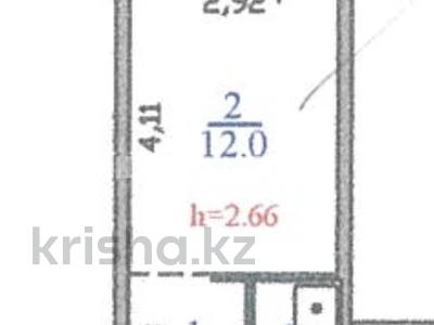 1-комнатная квартира · 18.9 м² · 2/5 этаж, улица Утеген батыра 73 за 15 млн ₸ в Алматы, Ауэзовский р-н