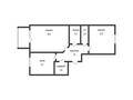 2-бөлмелі пәтер · 58.2 м² · 4/9 қабат, Аэропорт 33, бағасы: 30.8 млн ₸ в Костанае — фото 13