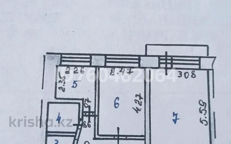 2-бөлмелі пәтер · 43.5 м² · 4/5 қабат, мкр Юго-Восток, Муканова 24 — Строителей, бағасы: 15.7 млн ₸ в Караганде, Казыбек би р-н — фото 2