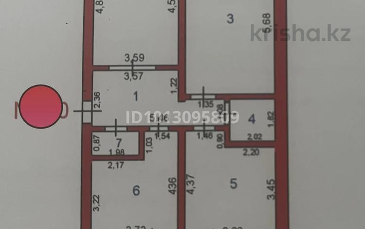 3-комнатная квартира · 88 м² · 5/5 этаж, мкр Астана 22 за 27 млн ₸ в Таразе — фото 2
