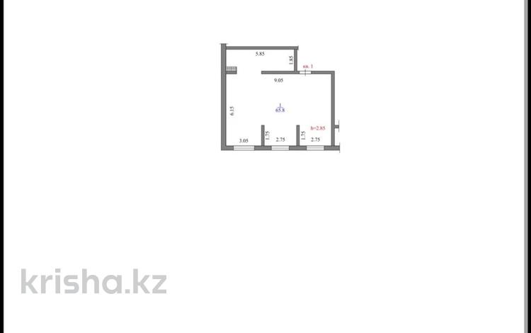 3-бөлмелі пәтер · 66 м² · 1/6 қабат, Қайрат ш/а. уч. 377, бағасы: 33 млн ₸ в Алматы, Турксибский р-н — фото 2