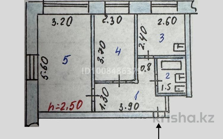 2-бөлмелі пәтер · 43.2 м² · 1/3 қабат, Каныша Сатбаева 89 — В районе магазина «Радуга», бағасы: 9 млн ₸ в Жезказгане — фото 2