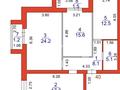 3-комнатная квартира · 85.5 м², мкр Михайловка , Анжерская, 44Б 44Б за 26 млн ₸ в Караганде, Казыбек би р-н — фото 3