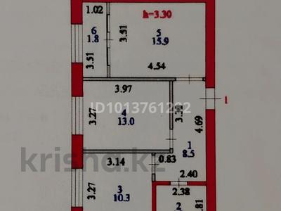 2-бөлмелі пәтер · 52.3 м² · 2/6 қабат, Ивана Панфилова 85, бағасы: 40.5 млн ₸ в Астане, Сарайшык р-н