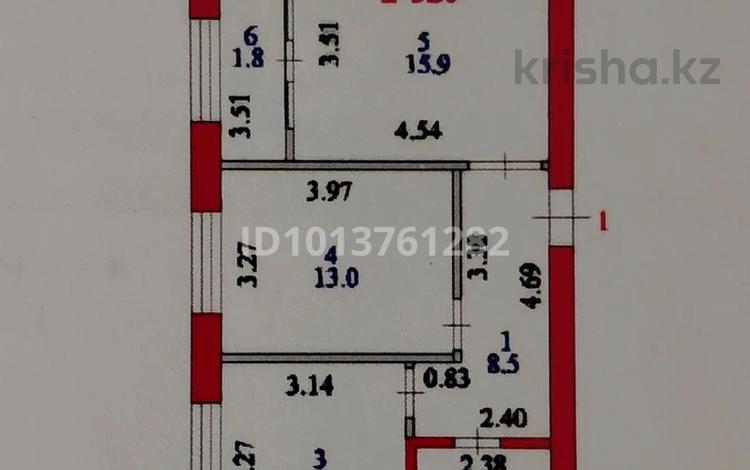 2-комнатная квартира · 52.3 м² · 2/6 этаж, Ивана Панфилова 85 за 40.5 млн ₸ в Астане, Сарайшык р-н — фото 2