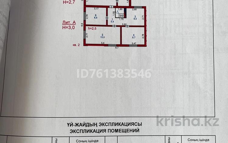 Үйдің бір бөлігі · 3 бөлме · 50 м² · 6 сот., Устаздар (школьная) 5/2, бағасы: 9 млн ₸ в  — фото 2
