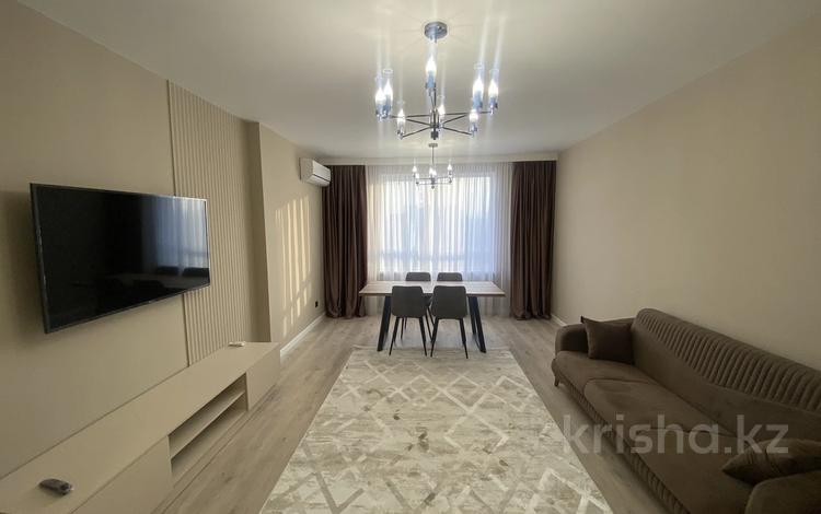 2-комнатная квартира, 70 м², 9/12 этаж помесячно, Торекулова за 400 000 〒 в Алматы, Алмалинский р-н — фото 5