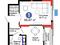 1-бөлмелі пәтер · 36.87 м² · 11/12 қабат, мкр Акжайык, Байдибек би 113/3, бағасы: 19 млн ₸ в Шымкенте, Абайский р-н