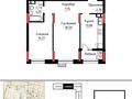 2-комнатная квартира · 59 м² · 4/9 этаж, Чингиз Айтматов 24/4 за 42 млн ₸ в Астане, Нура р-н — фото 2