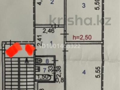 3-бөлмелі пәтер · 63 м² · 5 қабат, Жалиля 11, бағасы: 17 млн ₸ в Жезказгане