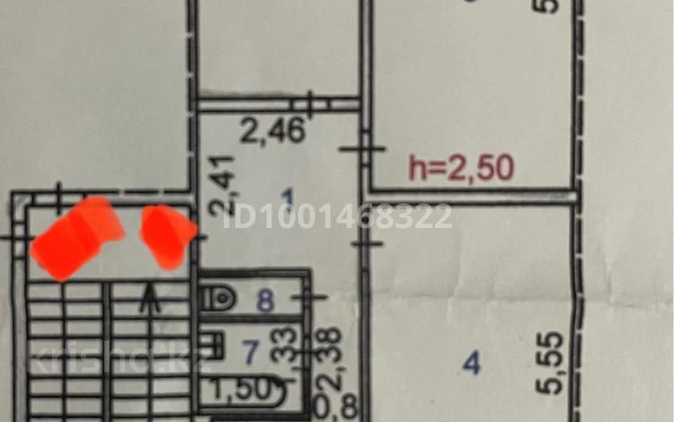 3-бөлмелі пәтер · 63 м² · 5 қабат, Жалиля 11, бағасы: 17 млн ₸ в Жезказгане — фото 2