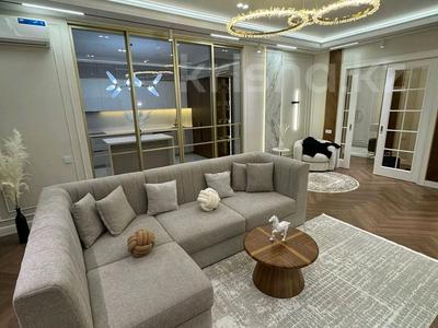 3-комнатная квартира · 123.6 м² · 17/21 этаж, Конаева 5 — Кунаева за 180 млн 〒 в Астане, Есильский р-н