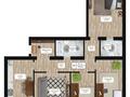 4-комнатная квартира · 139 м² · 4/5 этаж, мкр. Алтын орда за 41.7 млн ₸ в Актобе