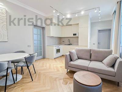 2-комнатная квартира, 75 м², 2/2 этаж помесячно, мкр Горный Гигант, Оспанова — Жамакаева за 450 000 〒 в Алматы, Медеуский р-н