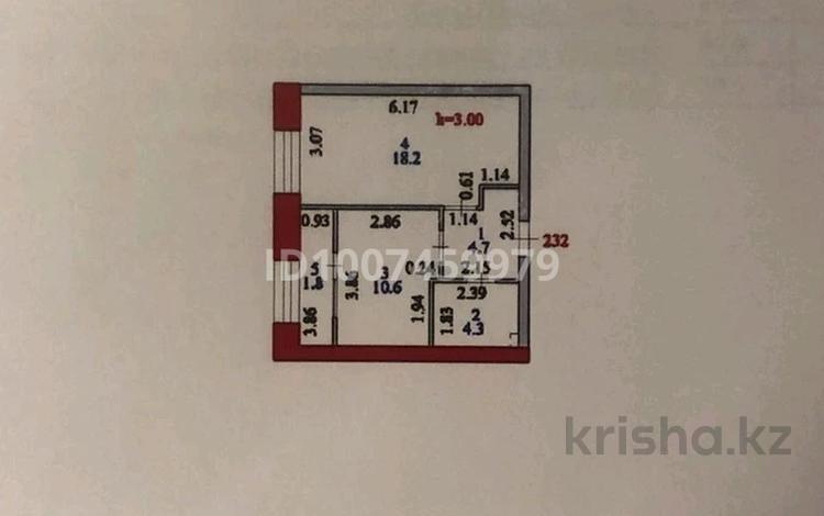 1-комнатная квартира · 39.6 м² · 9/12 этаж, Улица Ермек Серкебаев, 49 49 — Чингиз Айтматова за 23.5 млн ₸ в Астане, Нура р-н — фото 2
