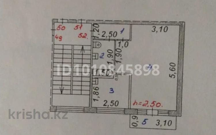 1-комнатная квартира · 31.1 м² · 3/5 этаж, Алашахана 11 — Центр за 8.9 млн 〒 в Жезказгане — фото 3