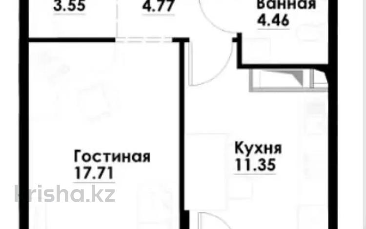 2-комнатная квартира · 43.5 м² · 2/12 этаж, мкр Алгабас, ул. Фадеева, 38г за 27.5 млн ₸ в Алматы, Алатауский р-н — фото 2