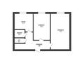2-бөлмелі пәтер · 44 м² · 1/5 қабат, Наримановская улица, бағасы: 15 млн ₸ в Костанае — фото 8
