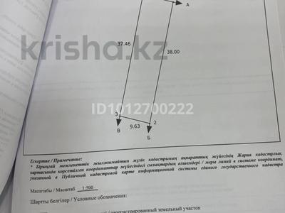 Участок · 3.7 соток, Ск Гормолзовод 9а — ул Жиенбаева за 2 млн ₸ в Актобе, мкр Гормолзавод
