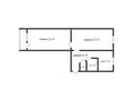 2-бөлмелі пәтер · 42.7 м² · 4/5 қабат, Павла Корчагина 82, бағасы: 11.7 млн ₸ в Рудном — фото 11