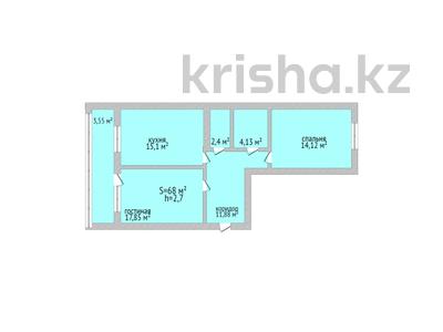 2-комнатная квартира, 67.8 м², 7/9 этаж, Каирбекова 358/4 за ~ 24.7 млн 〒 в Костанае
