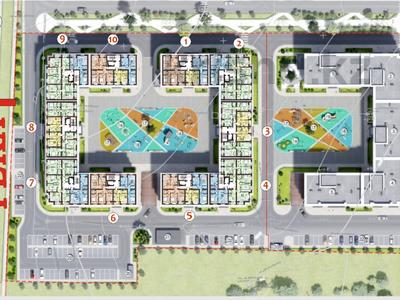 1-комнатная квартира · 41.67 м² · 2/7 этаж, Набережная 23 за ~ 18.3 млн ₸ в Петропавловске