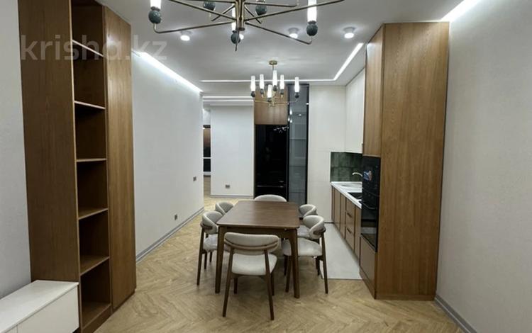 3-бөлмелі пәтер · 78 м² · 12/14 қабат, Тараз ш/а, Рыскулова 33/2, бағасы: 70 млн ₸ в Шымкенте, Аль-Фарабийский р-н — фото 2