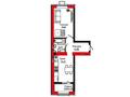 1-комнатная квартира · 42.6 м², Айтматова 19 за ~ 21.9 млн ₸ в Астане, Нура р-н — фото 3
