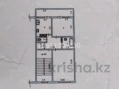 2-бөлмелі пәтер, 49 м², 4/5 қабат, Нурпейсова 1а 1 а — Район сму 4, бағасы: 22.5 млн 〒 в Шымкенте, Абайский р-н