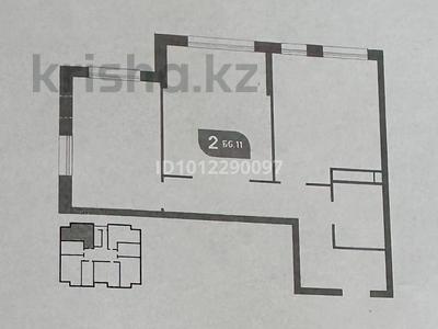 3-бөлмелі пәтер · 66.11 м² · 3/9 қабат, мкр Алгабас 10 блок, бағасы: 32 млн ₸ в Алматы, Алатауский р-н