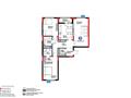 3-бөлмелі пәтер · 95.92 м² · 14/15 қабат, Сагадат Нурмагамбетов 14 стр, бағасы: 55.8 млн ₸ в Астане