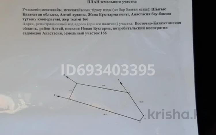 Жер телімі 10 сотық, Новая Бухтарма, бағасы: 2.2 млн 〒 — фото 2