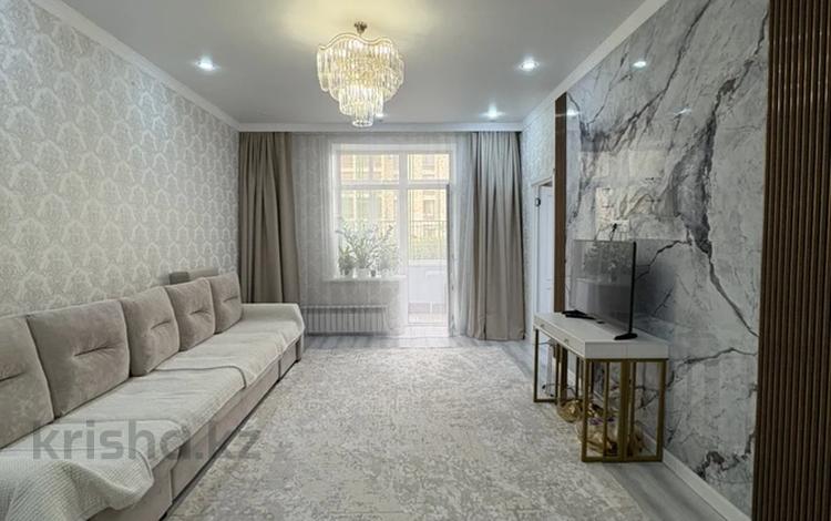 3-бөлмелі пәтер · 78.3 м² · 2/9 қабат, Кайым Мухамедханов, бағасы: 51.9 млн ₸ в Астане, Нура р-н — фото 2
