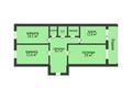 3-бөлмелі пәтер · 84 м² · 7/9 қабат, Аэропорт, бағасы: 36 млн ₸ в Костанае — фото 20