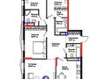 4-комнатная квартира · 131 м² · 14/16 этаж, Е-899 7 — Хан Шатыр за 105 млн ₸ в Астане, Нура р-н — фото 2